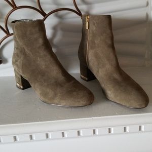 Suede Booties